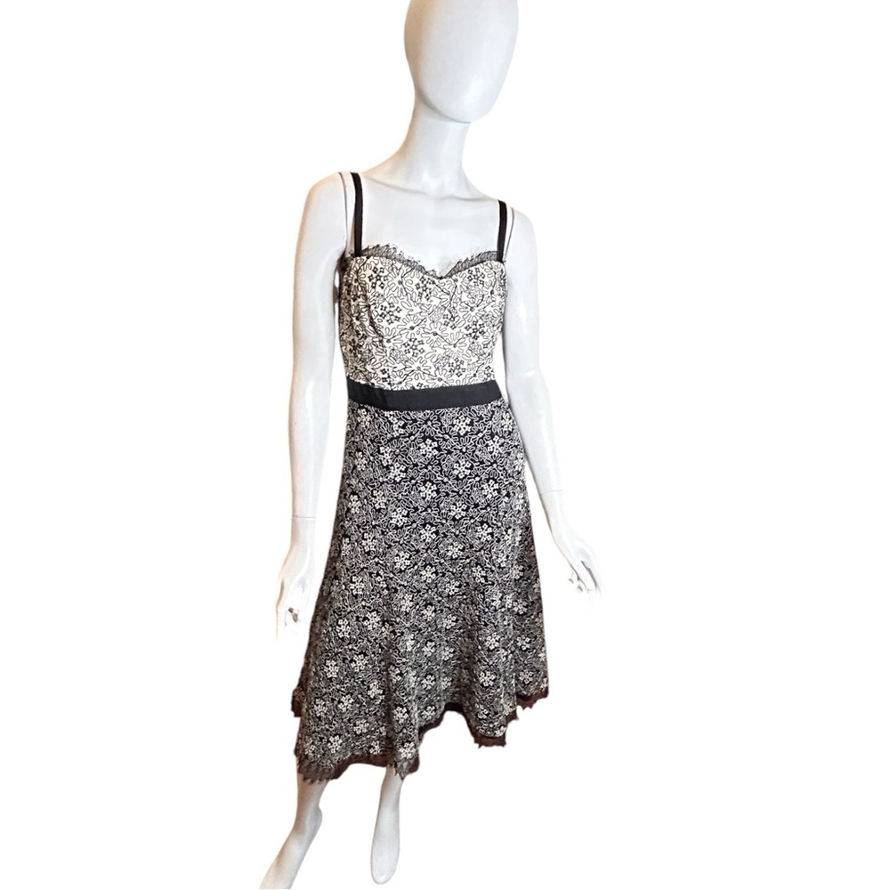 Vintage Y2K Nanette Lepore Calloway Embroidered Soulful Dress - Picture 3 of 15